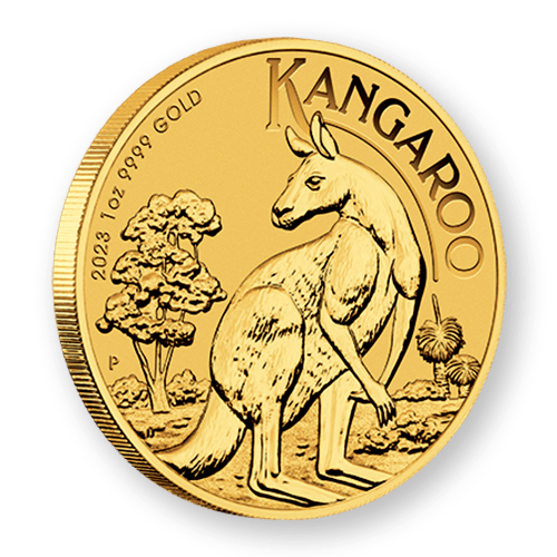 2023 1oz Perth Mint Gold Kangaroo Coin