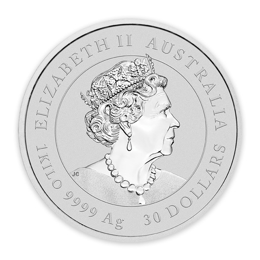 2023 1kg Perth Mint Silver Lunar Rabbit Coin Series 3