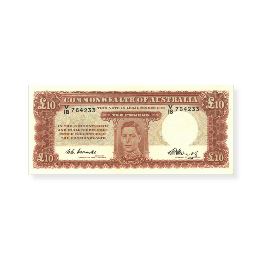 R60 1949 Ten Pound Banknote Grade Uncirculated