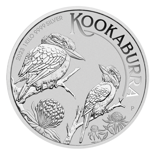 2023 1kg Perth Mint Silver Kookaburra Coin