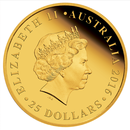 2016 Perth Mint Australian Gold Sovereign Proof Coin