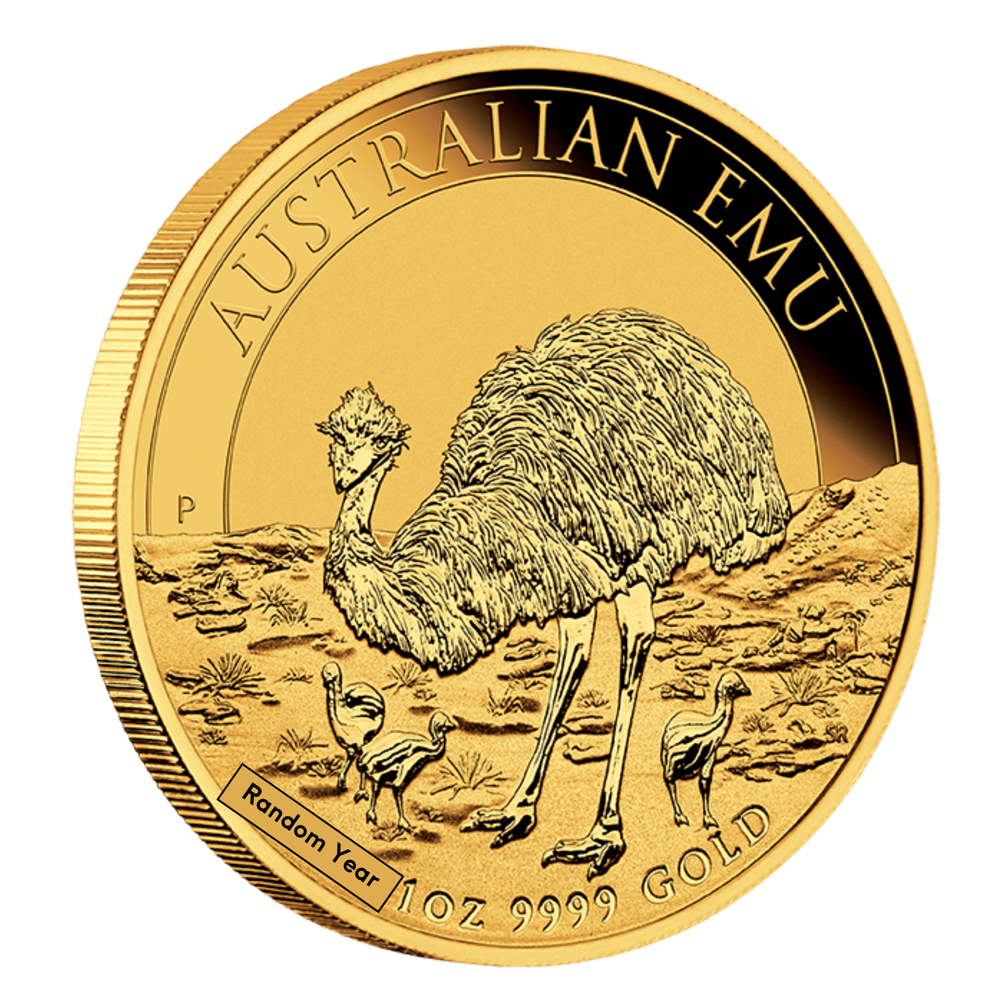 1oz Perth Mint Gold Emu Coin