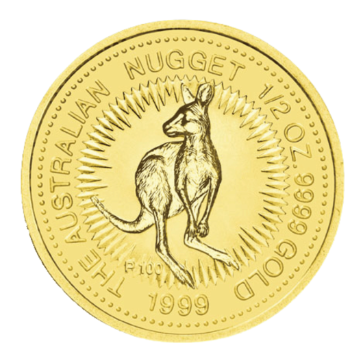 1/2oz Perth Mint Gold Kangaroo Coin Random Years