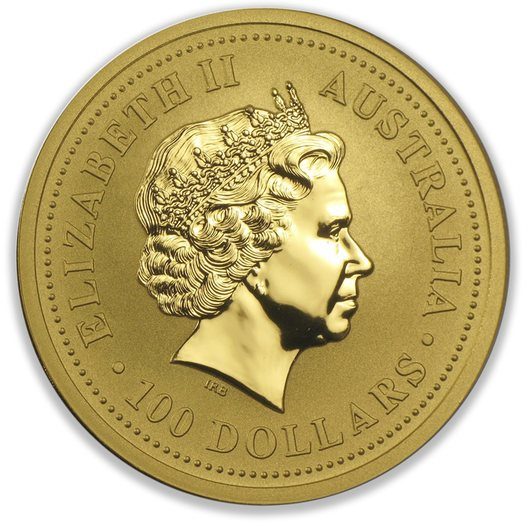 2004 1oz Perth Mint Gold Lunar Monkey Coin Series 1
