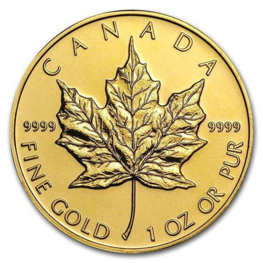 1oz Canadian Gold Maple Leaf Random Years