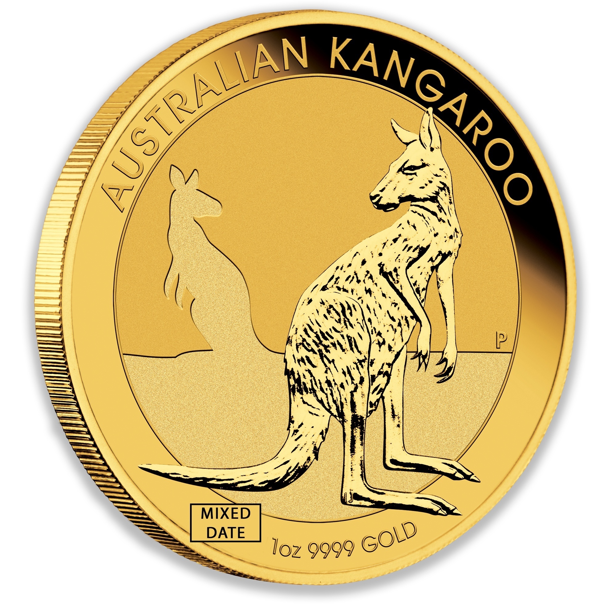 1oz Perth Mint Gold Kangaroo Coin Random Years