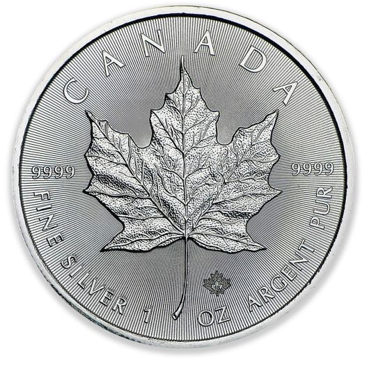 1oz Canadian Silver Maple Leaf (Secondary)