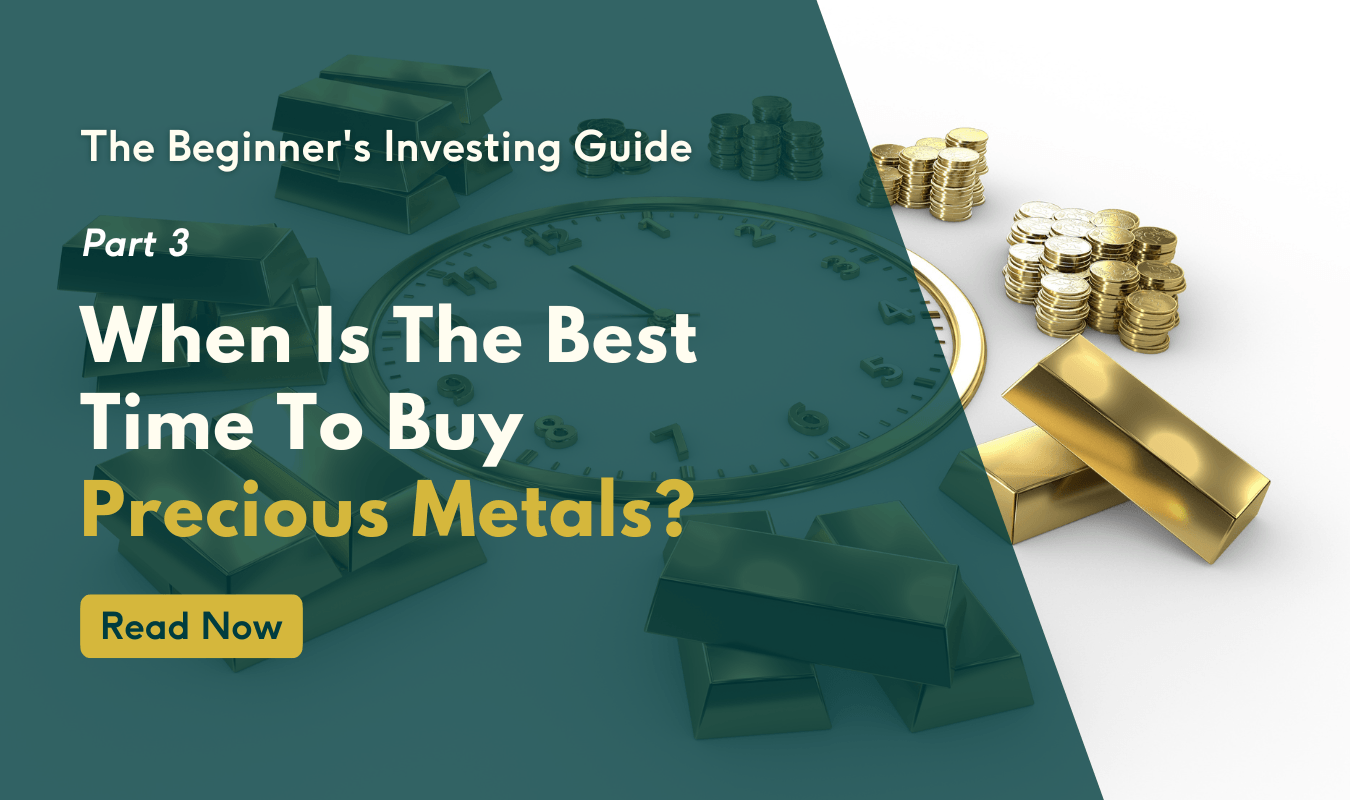 The Beginner's Investing Guide: Part 3 - When is the best time to buy gold?