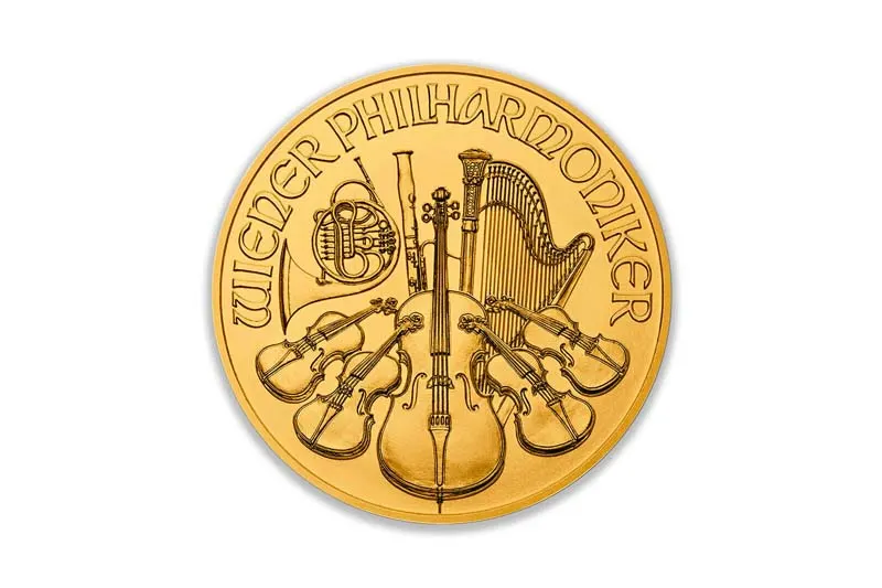 Gold Philharmonic Coins