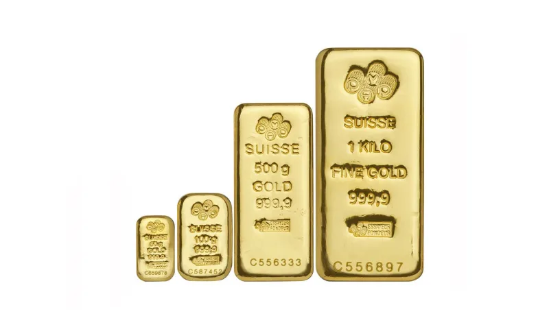 Gold Cast Bars