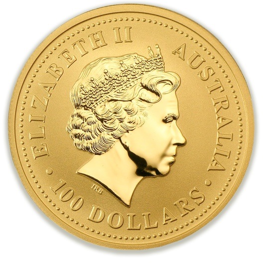 2002 1oz Perth Mint Gold Lunar Horse Coin Series 1