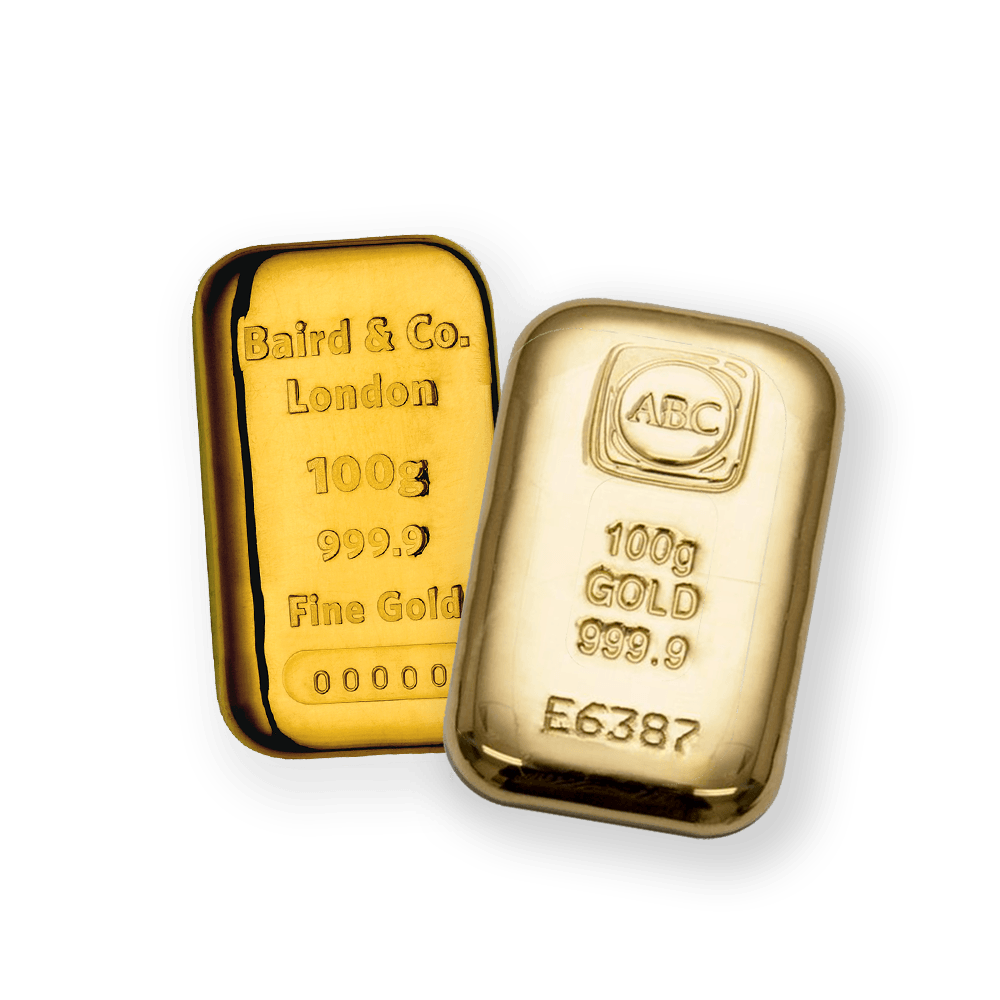 100g Gold Bar (Secondary)