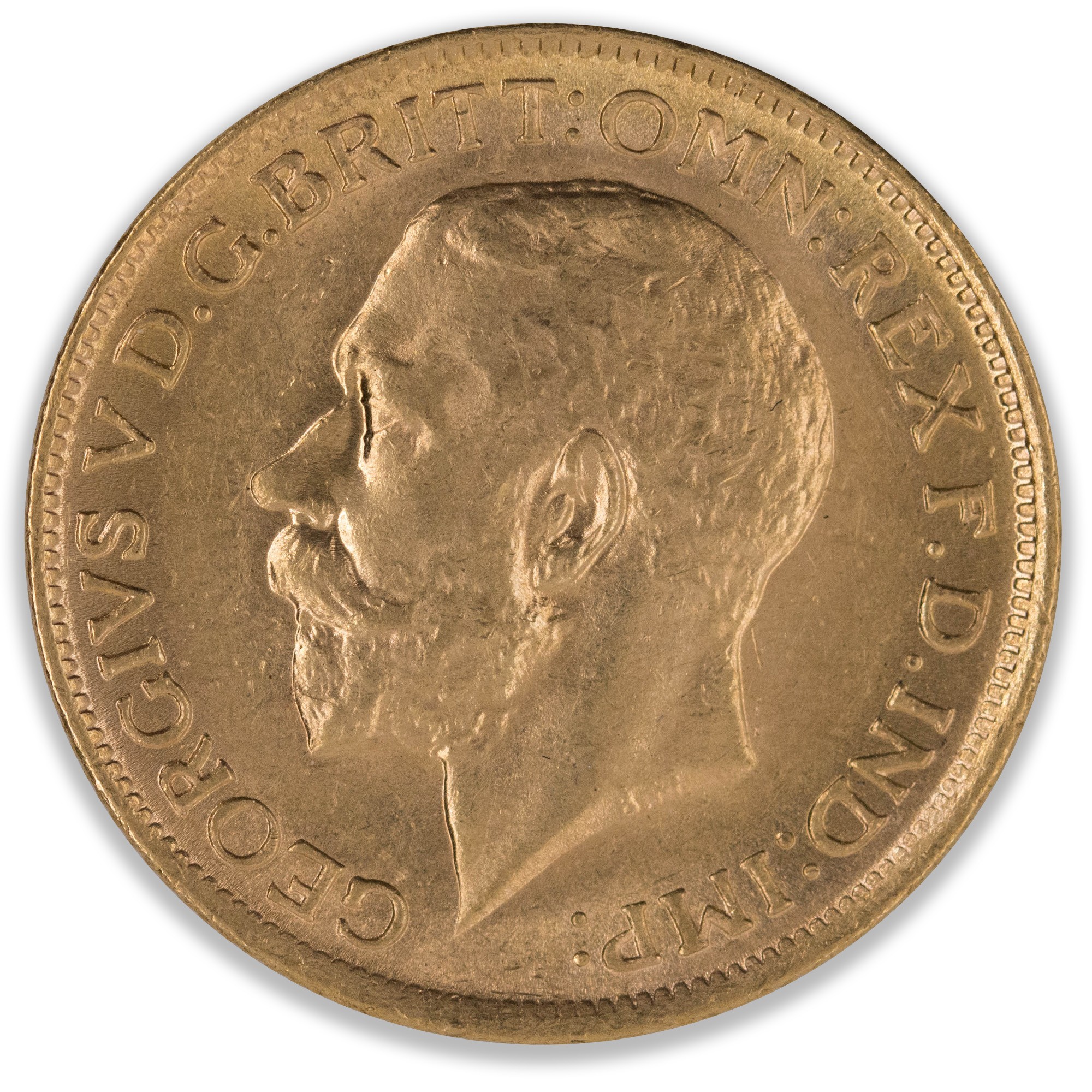 1912S George V Sovereign Uncirculated