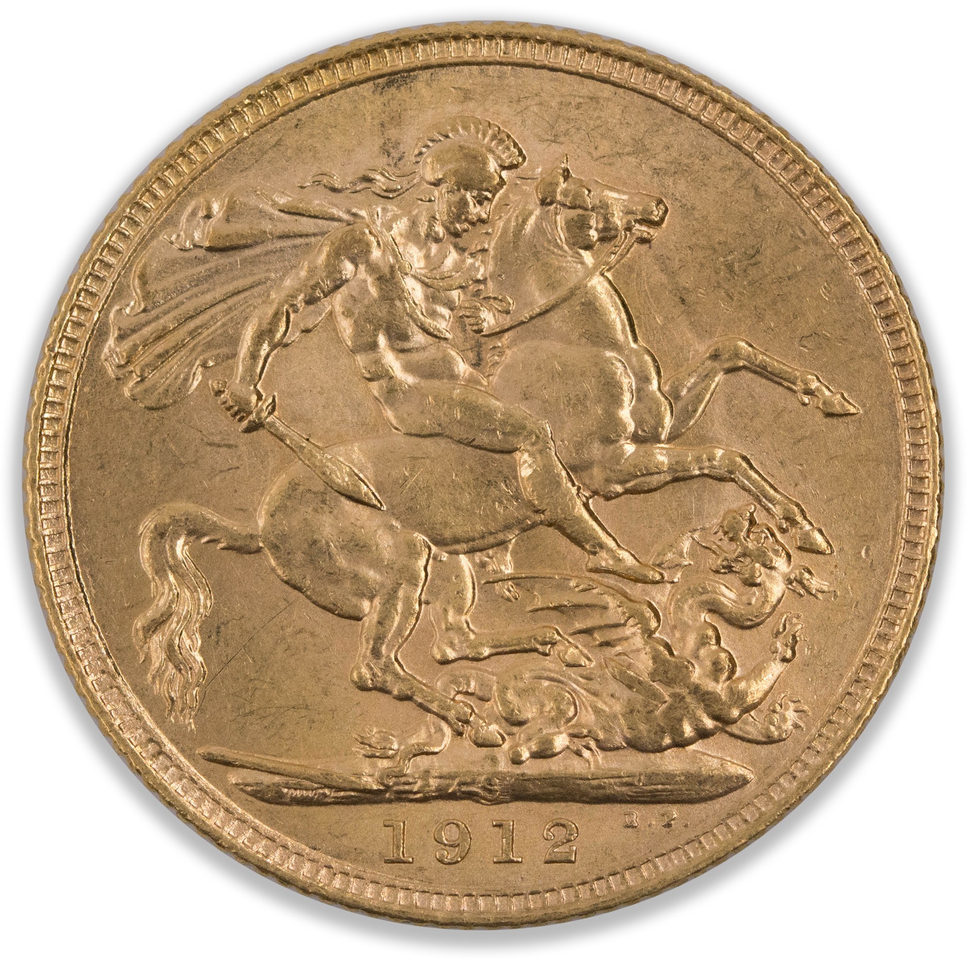 1912S George V Sovereign Uncirculated
