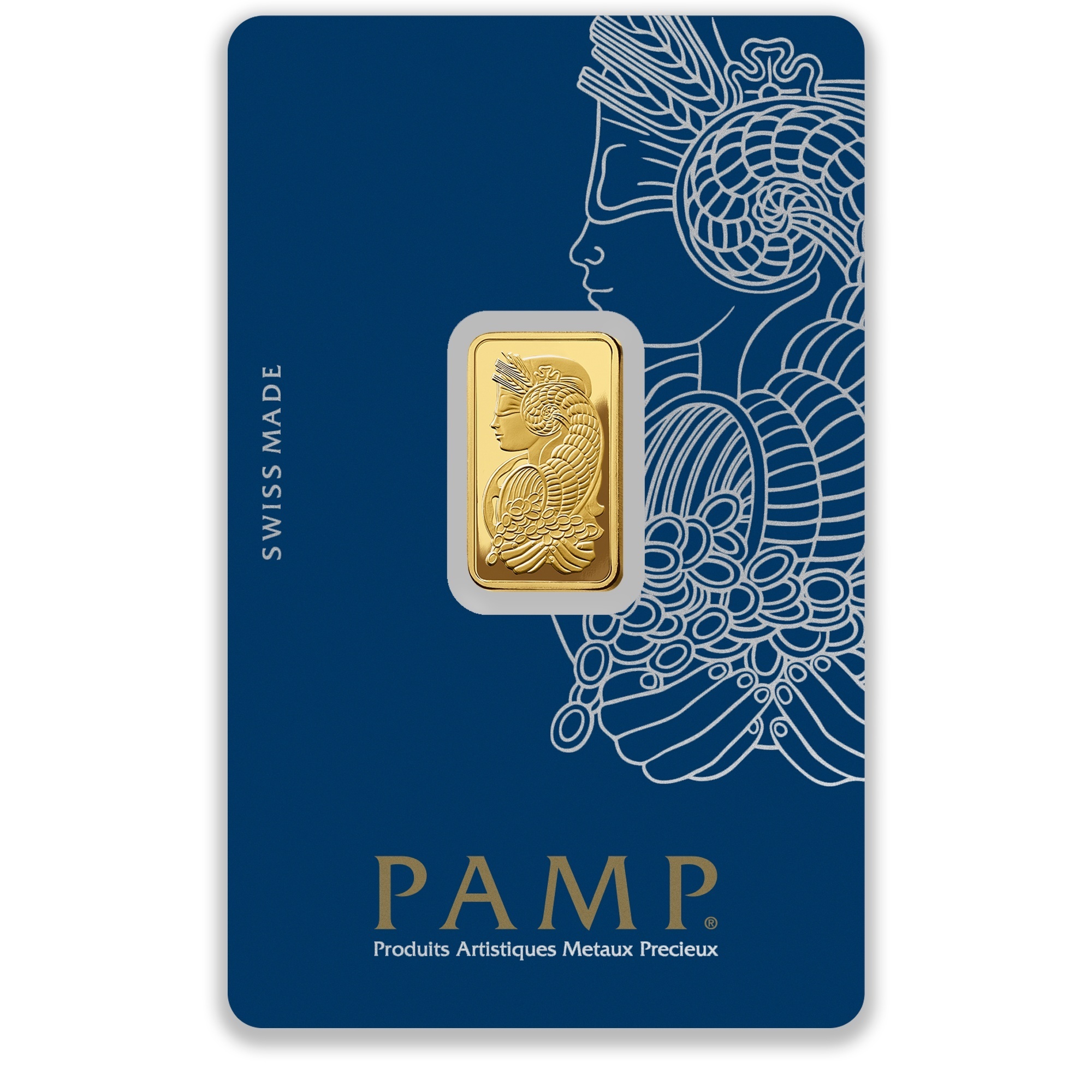 5g PAMP Lady Fortuna Gold Minted Bar