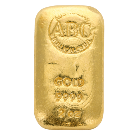 2oz Gold Bar (Secondary)