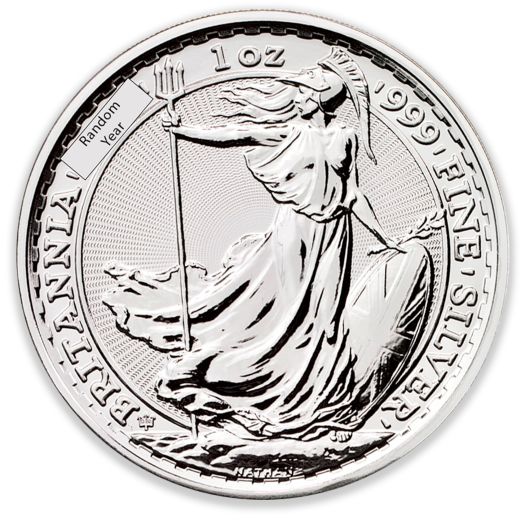 1oz Royal Mint Silver Britannia Coin (Secondary)