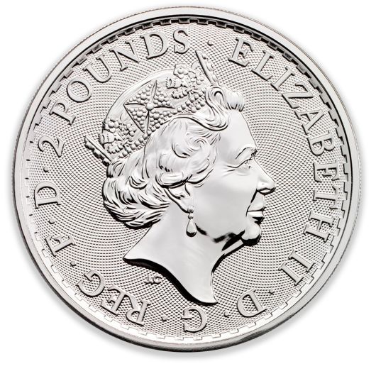 1oz Royal Mint Silver Britannia Coin (Secondary)