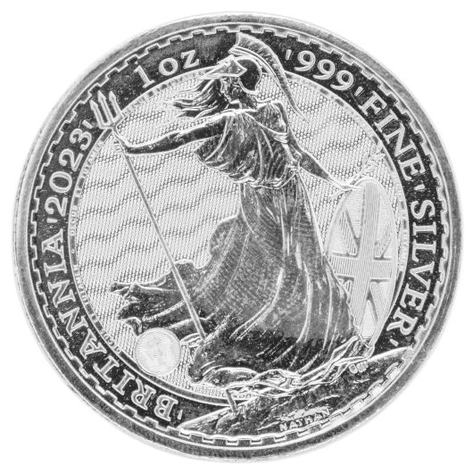 1oz Royal Mint Silver Britannia Coin (Secondary)