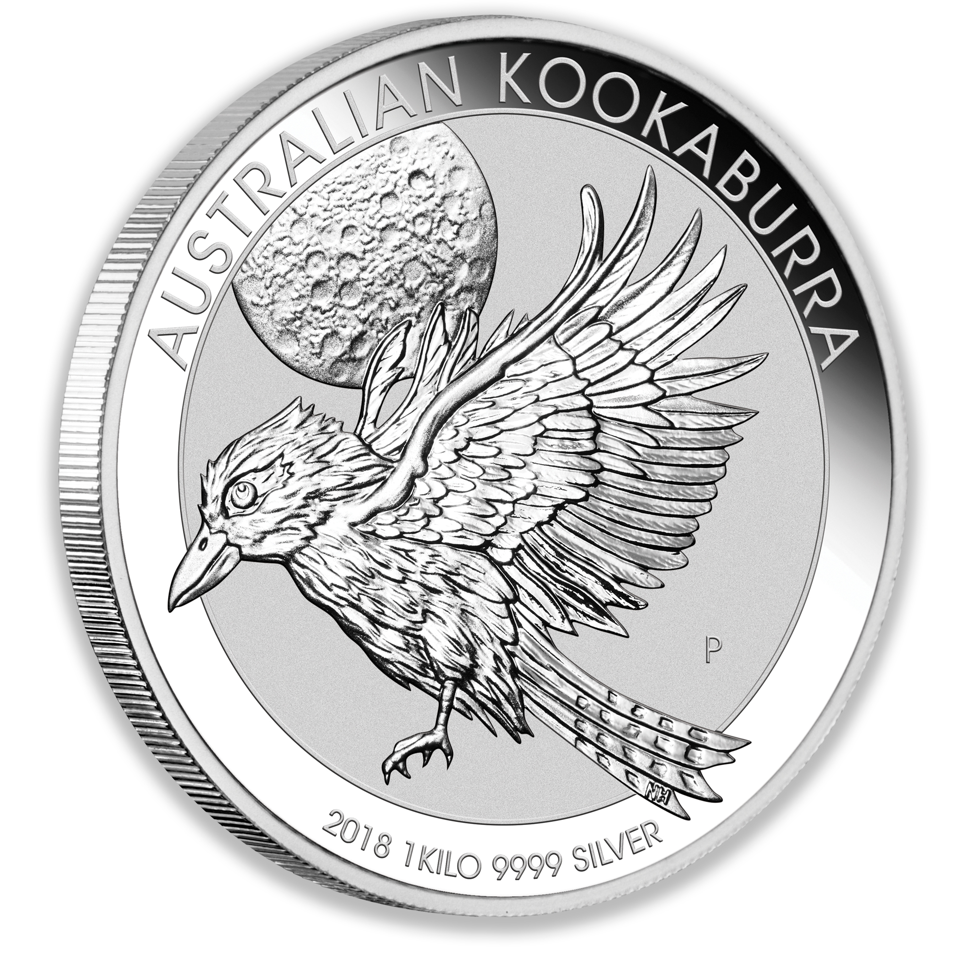 2018 1Kg Perth Mint Silver Kookaburra Coin