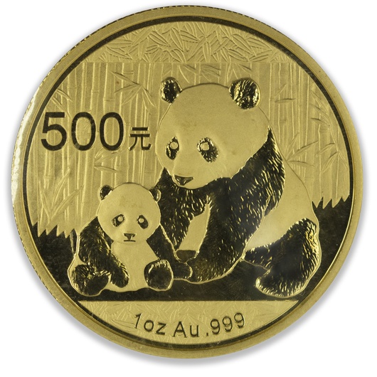 2012 1oz Chinese Gold Panda Coin