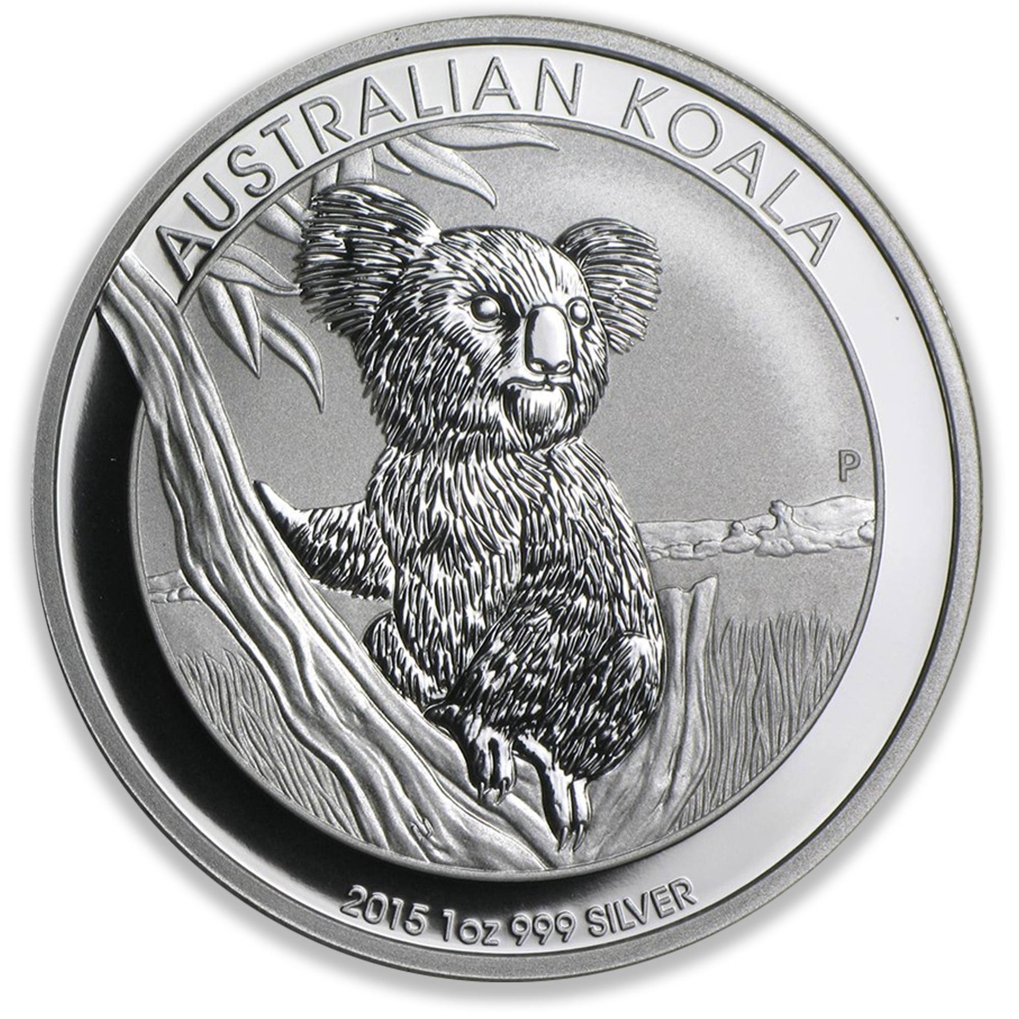 2015 1oz Perth Mint Silver Koala Coin