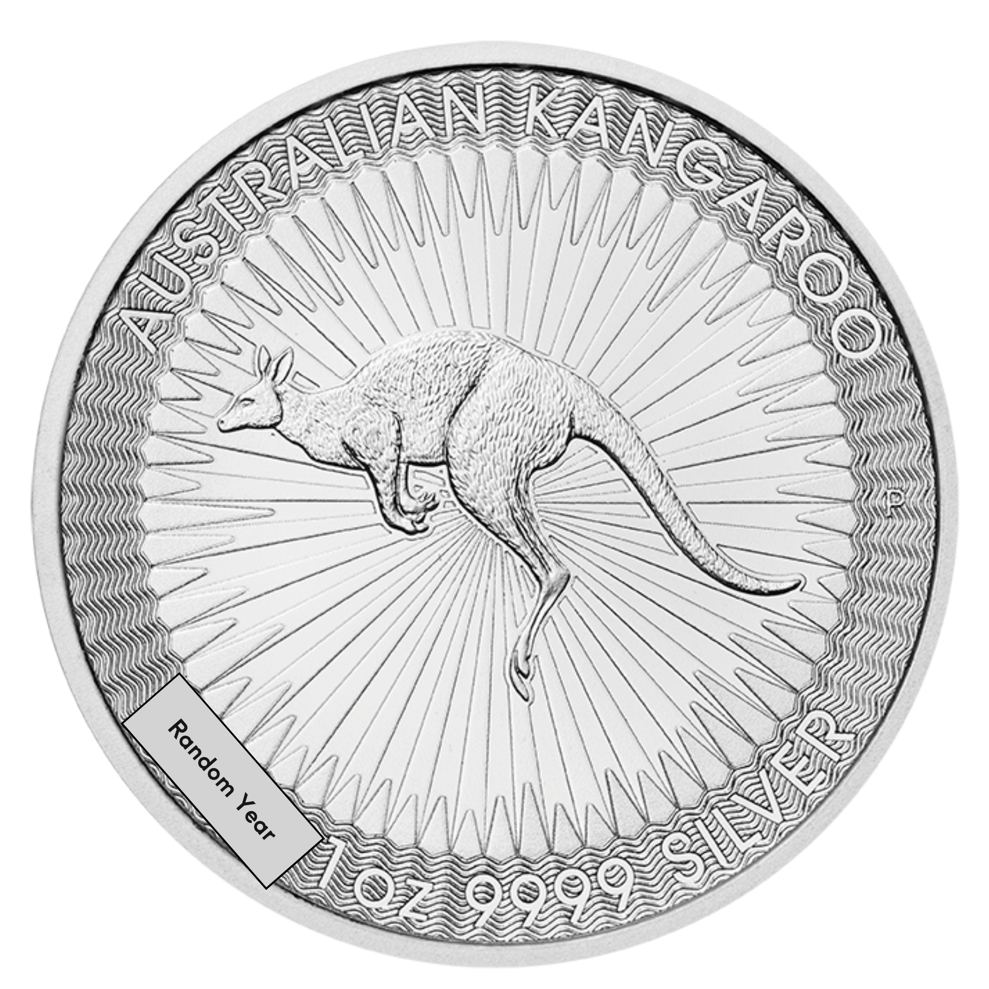 1oz Perth Mint Silver Kangaroo Coin (Random Years)