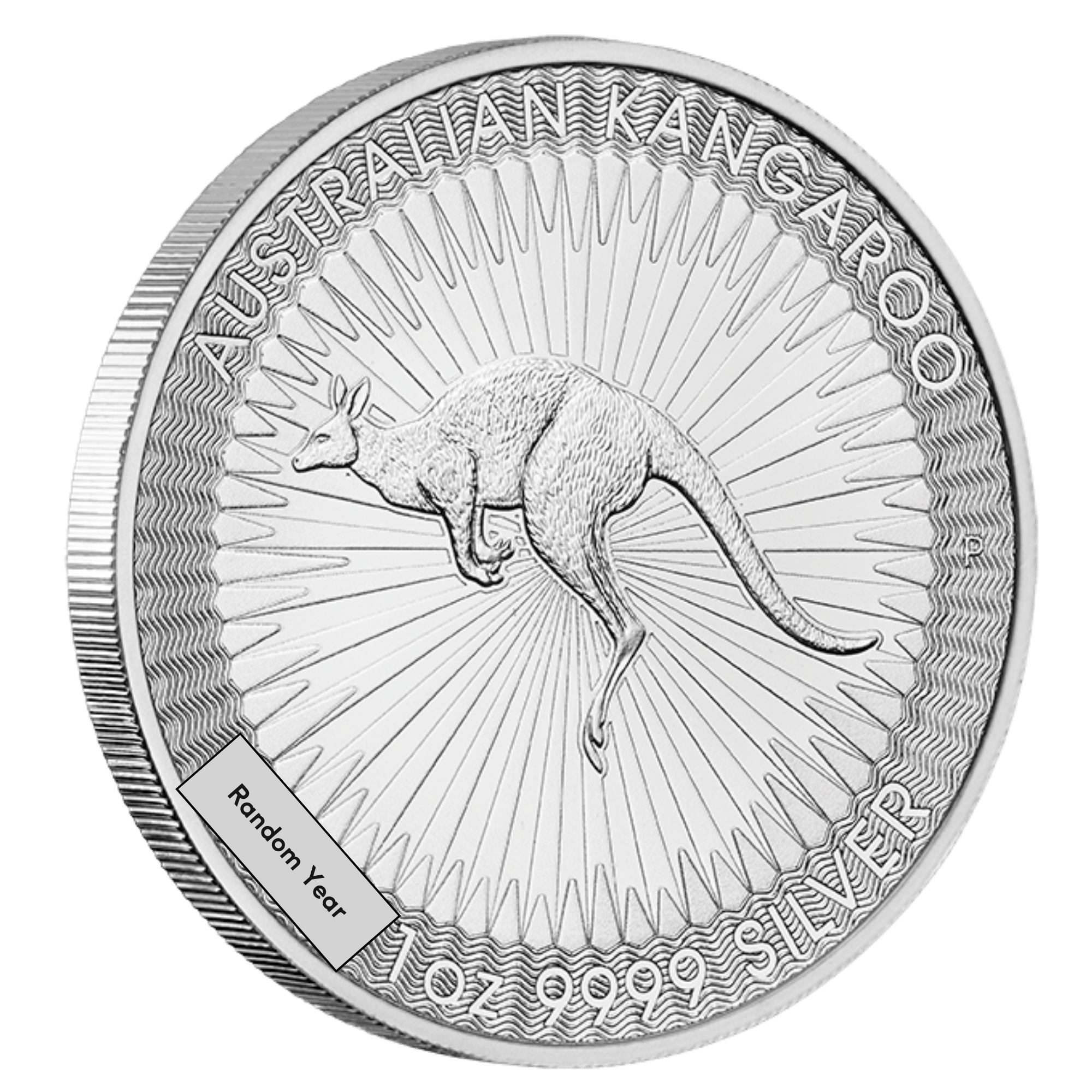 1oz Perth Mint Silver Kangaroo Coin (Random Years)