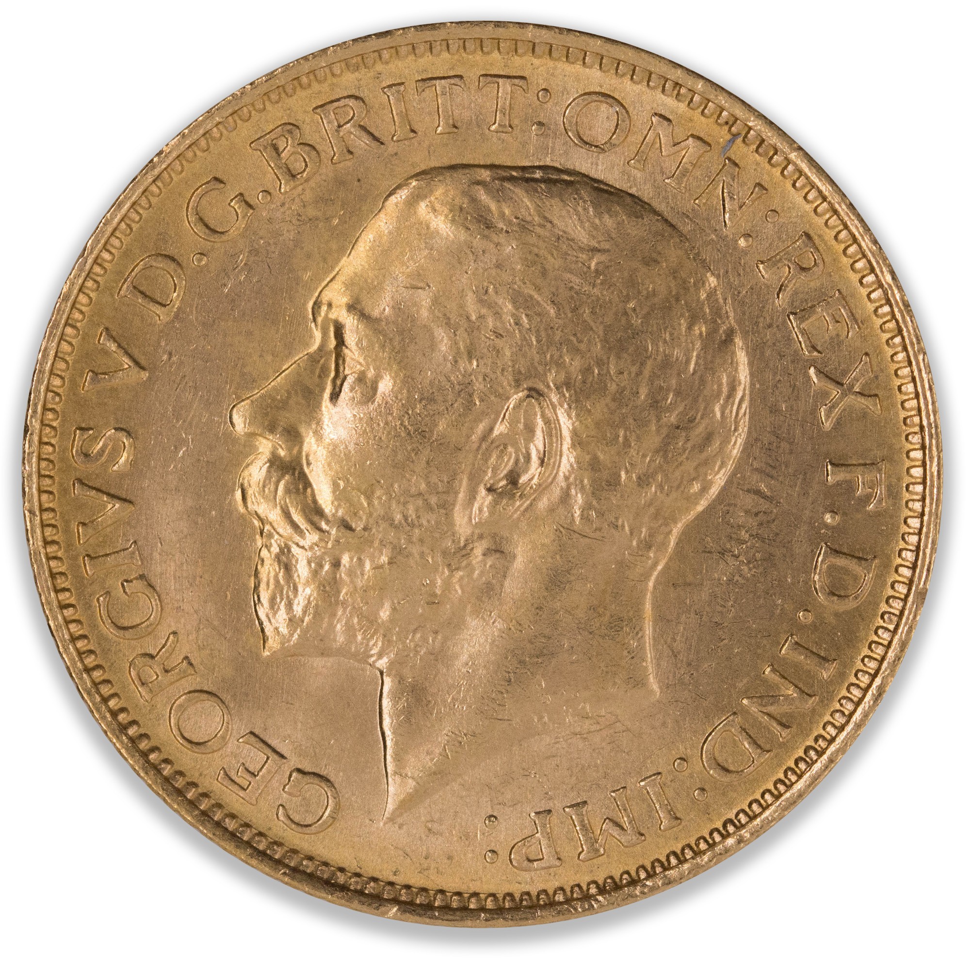 1913S George V Sovereign Uncirculated