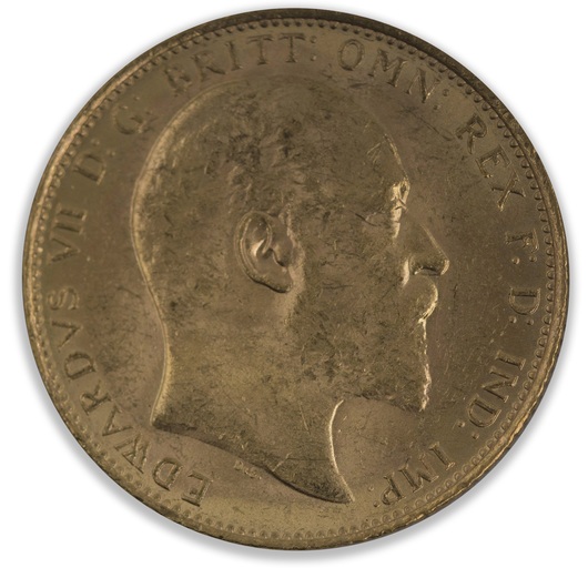 1910M Edward VII Sovereign Uncirculated