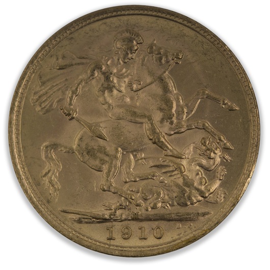 1910M Edward VII Sovereign Uncirculated