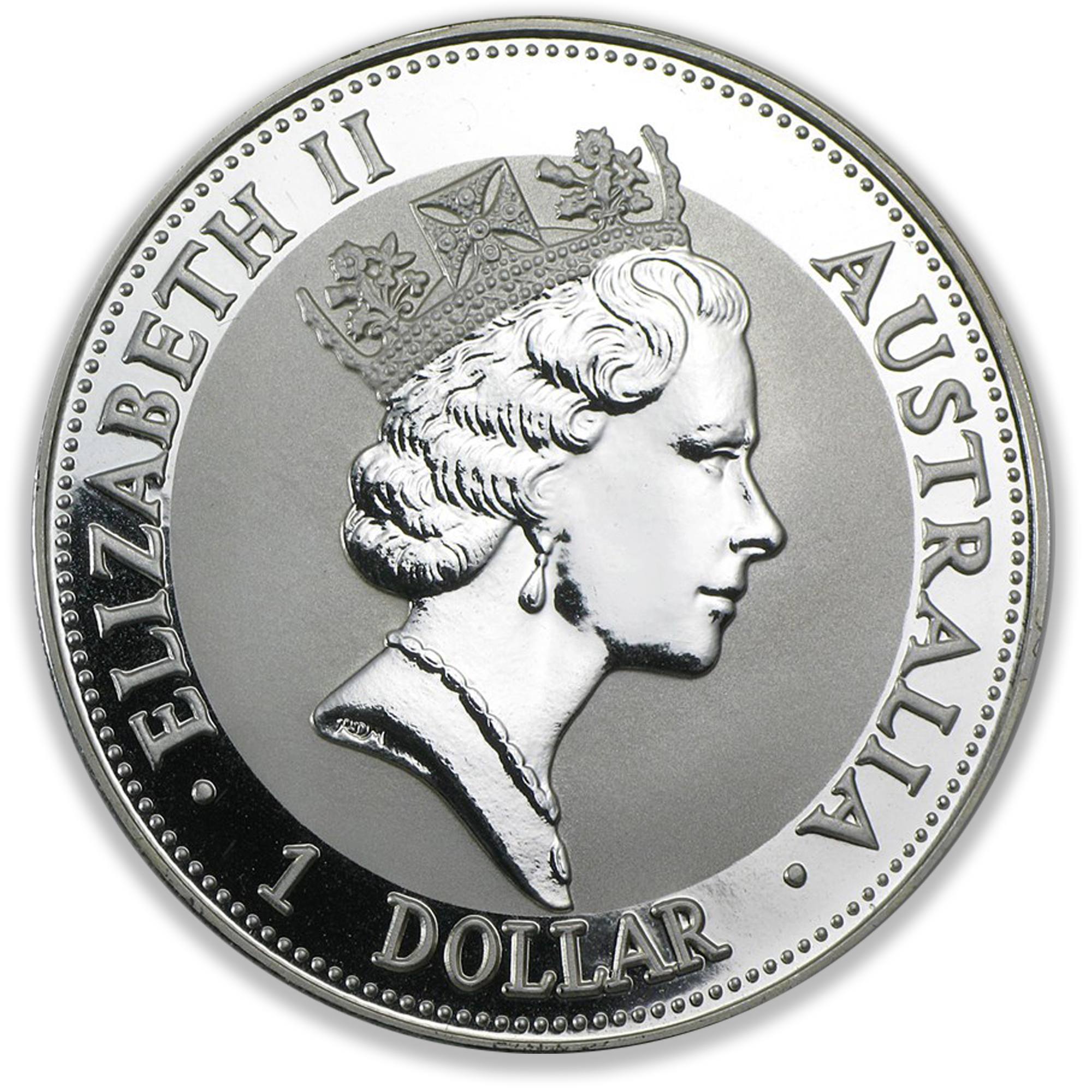 1oz Perth Mint Silver Kookaburra Coin (Random Year)