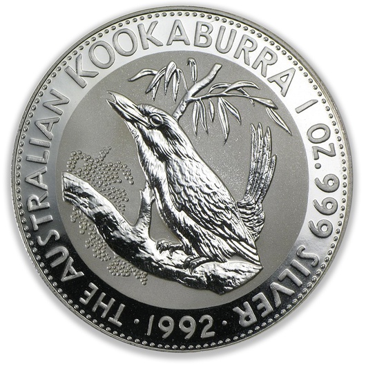 1oz Perth Mint Silver Kookaburra Coin (Random Year)