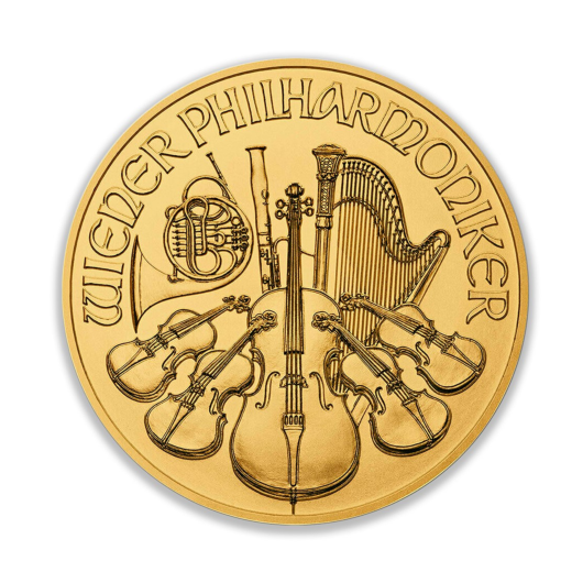 1oz Austrian Gold Philharmonic Coin (Random Years)