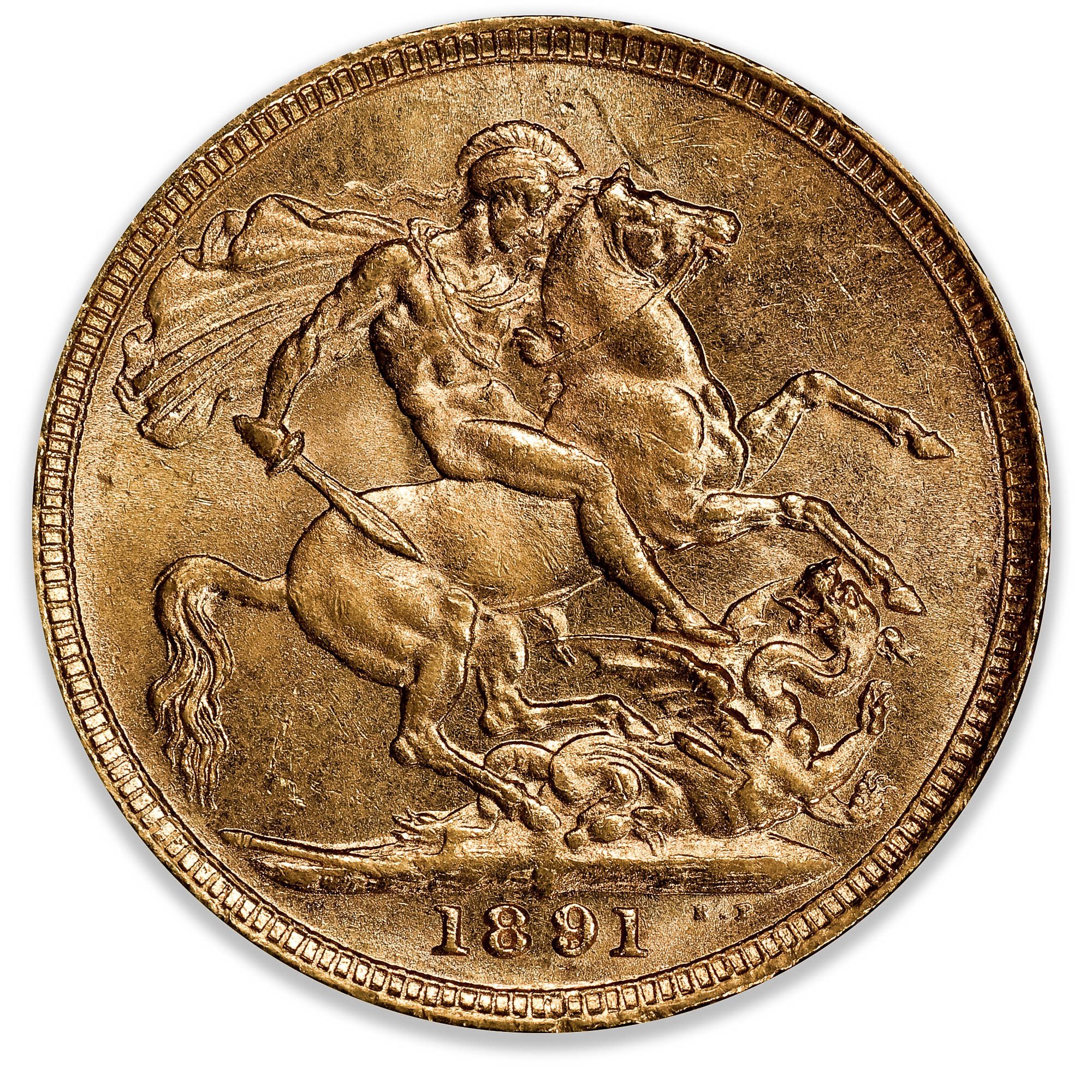 1891S Jubilee Head Sovereign PCGS MS62