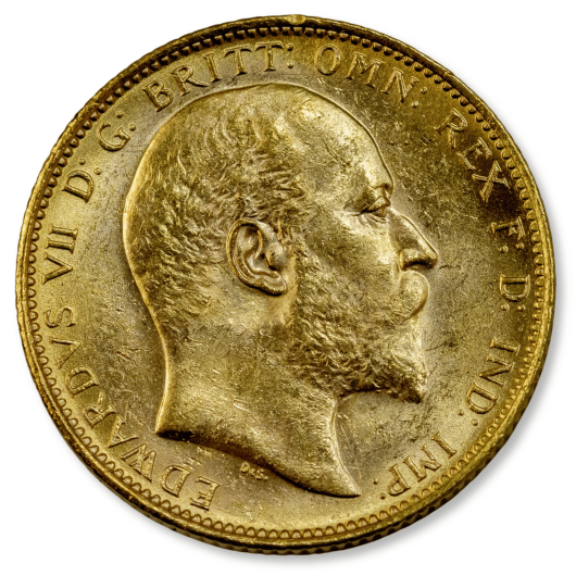 1907M Edward VII Sovereign Uncirculated