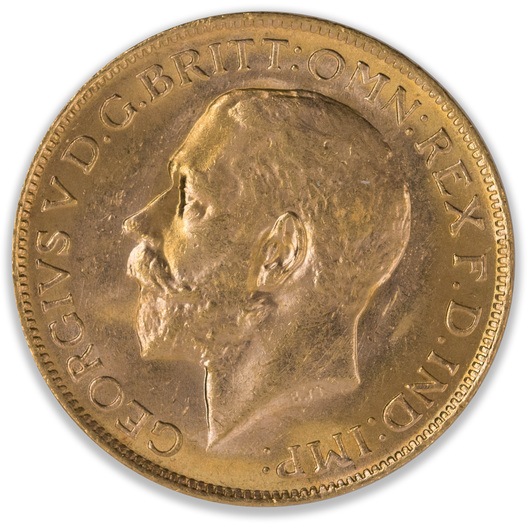1917P George V Sovereign Uncirculated