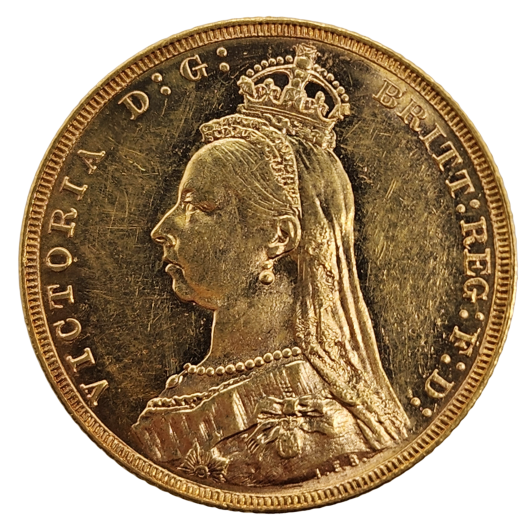1887M Jubilee Head Sovereign Uncirculated