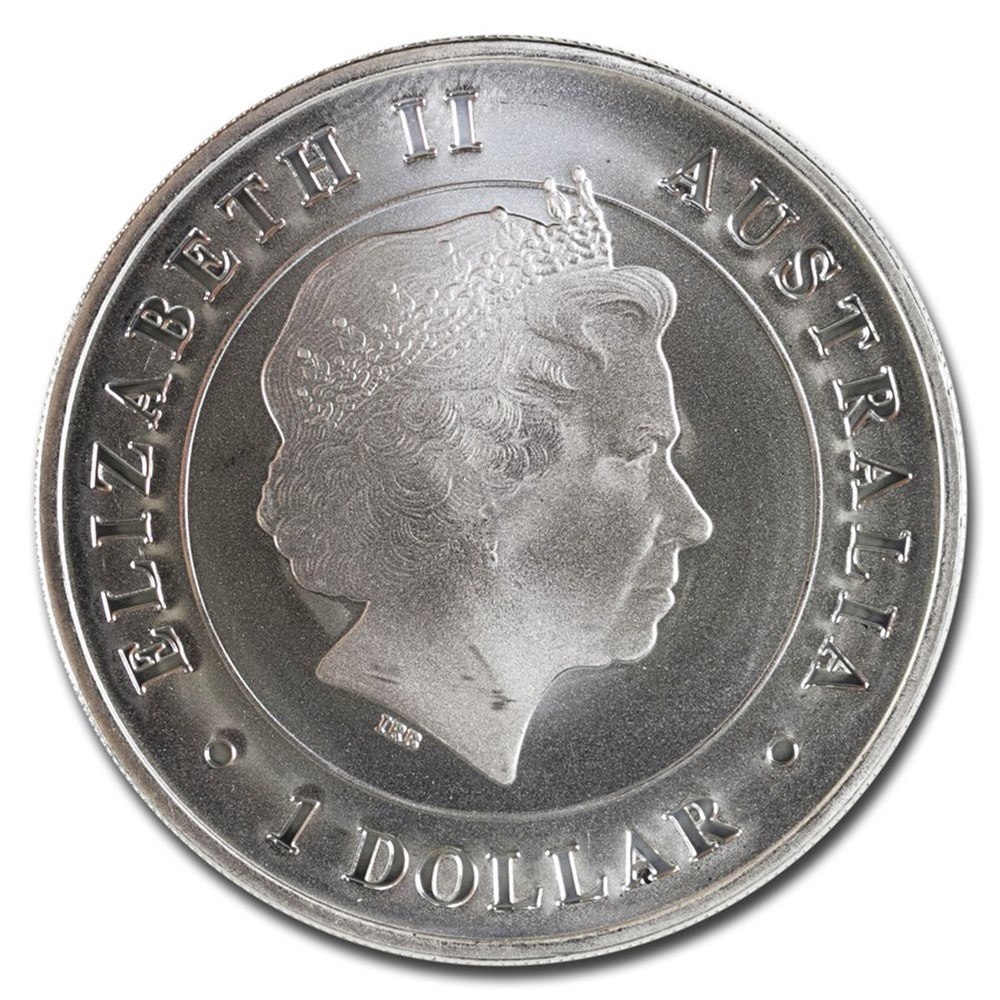 2015 1oz Perth Mint Silver Kangaroo Coin