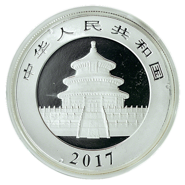 2017 30g Chinese Silver Panda Coin