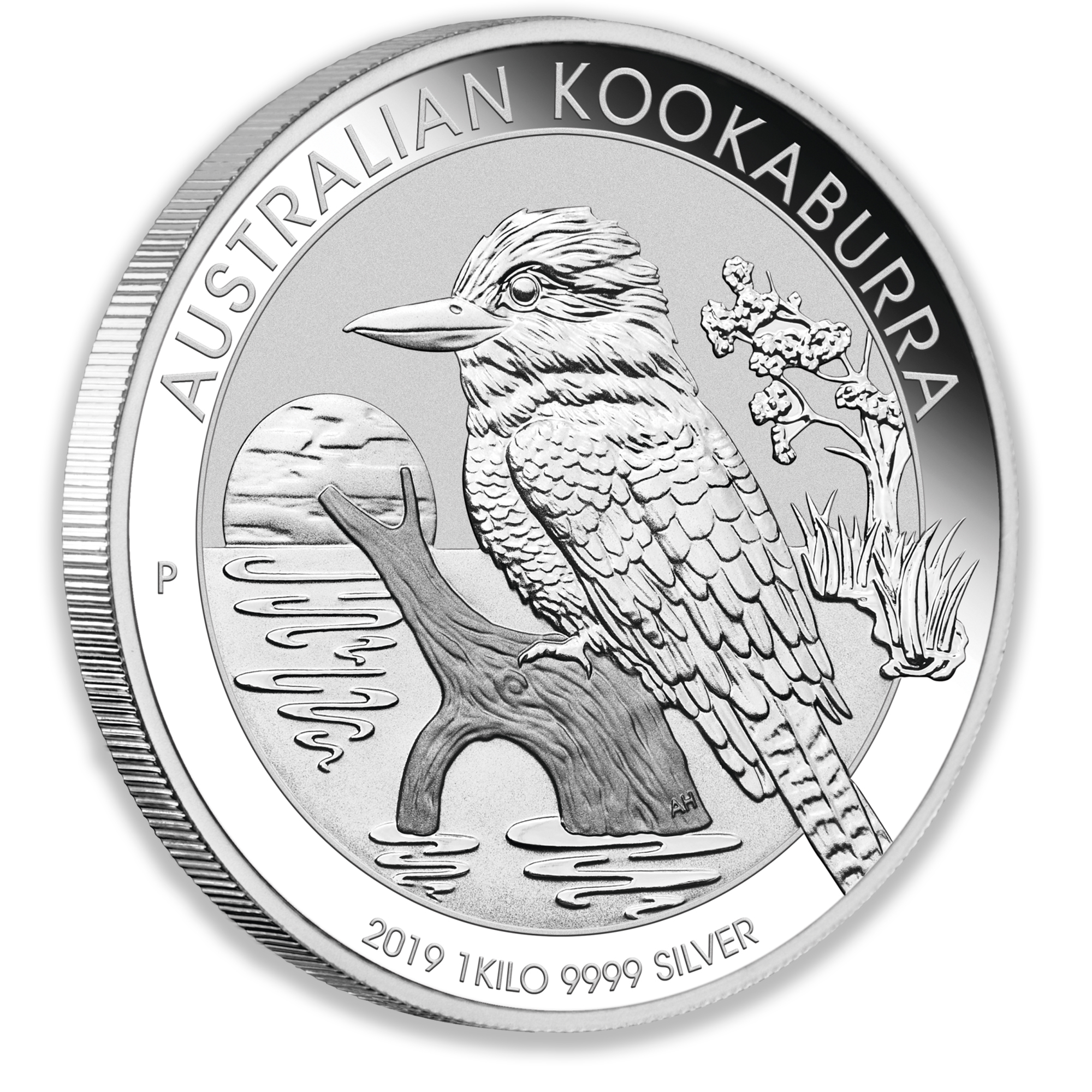 2019 1kg Perth Mint Silver Kookaburra Coin