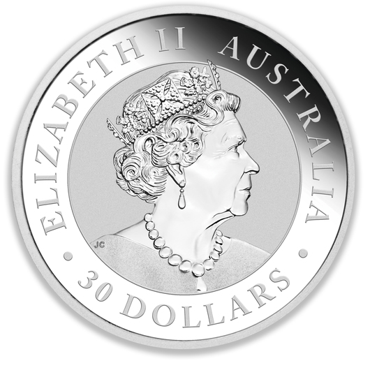 2019 1kg Perth Mint Silver Kookaburra Coin