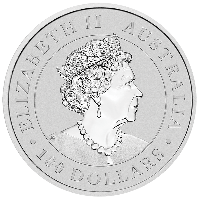 2022 1oz Perth Mint Platinum Kangaroo Coin