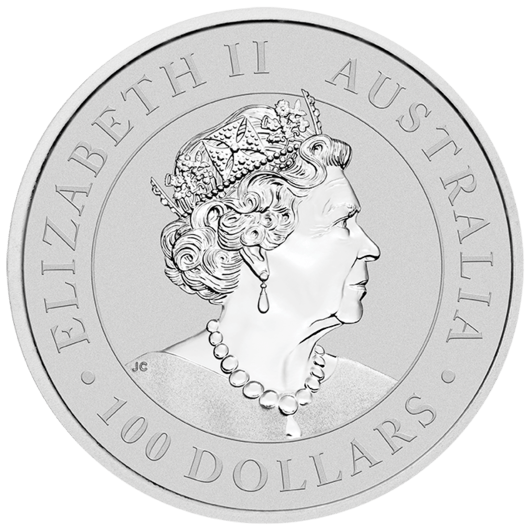2022 1oz Perth Mint Platinum Kangaroo Coin