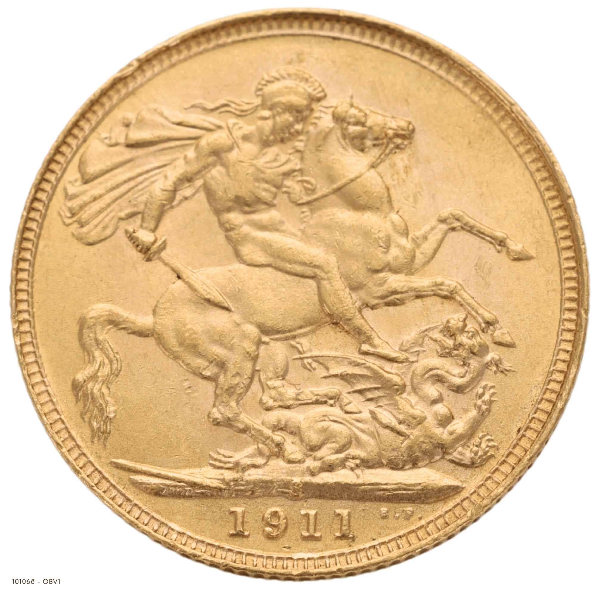 1911S George V Sovereign Uncirculated