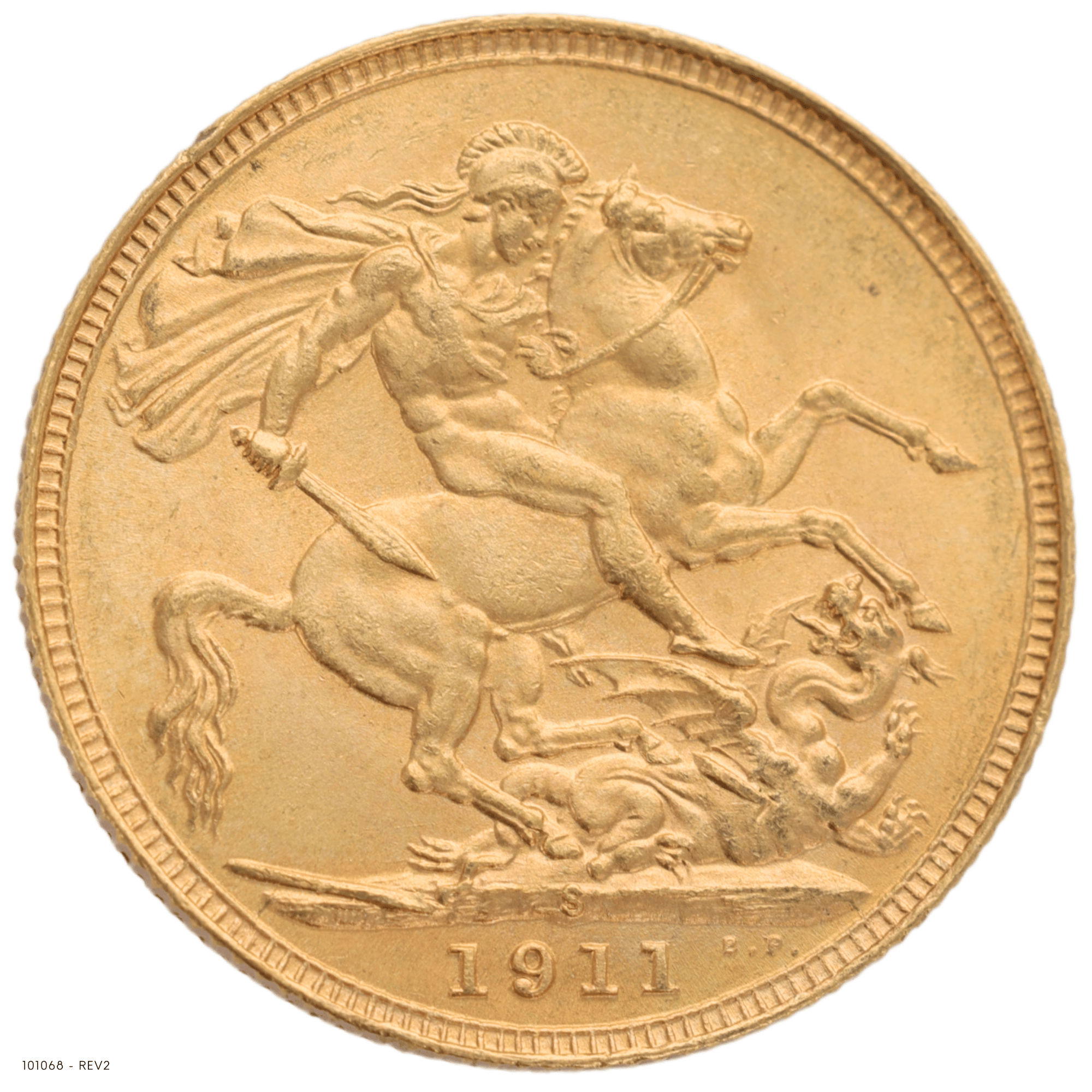1911S George V Sovereign Uncirculated