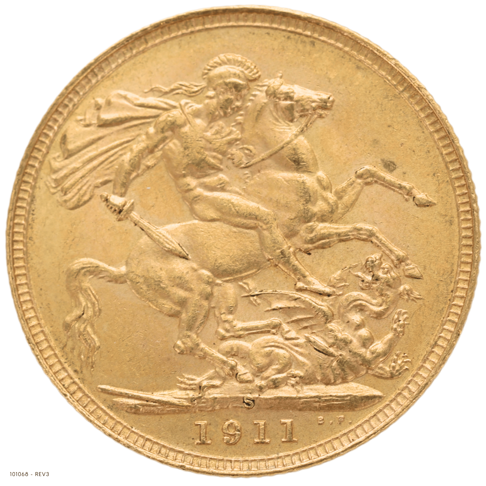 1911S George V Sovereign Uncirculated