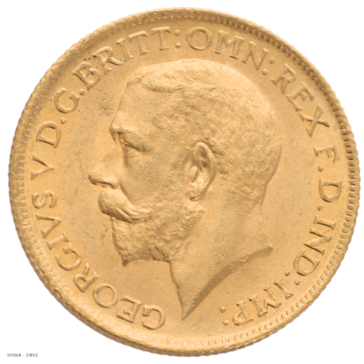 1911S George V Sovereign Uncirculated