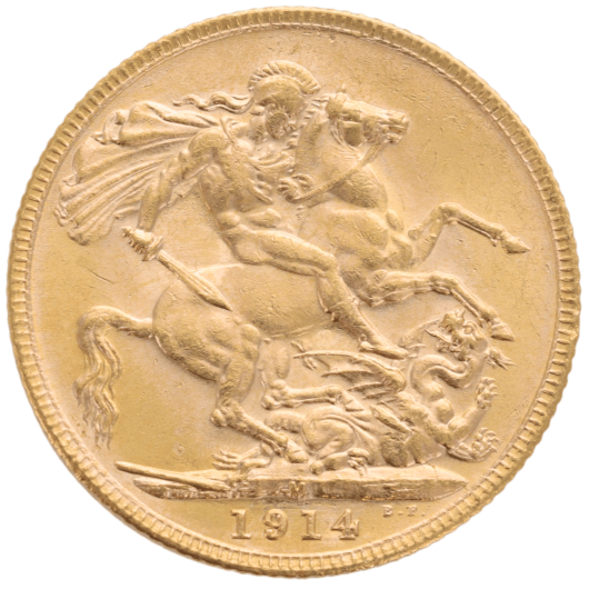 1914M George V Sovereign Uncirculated