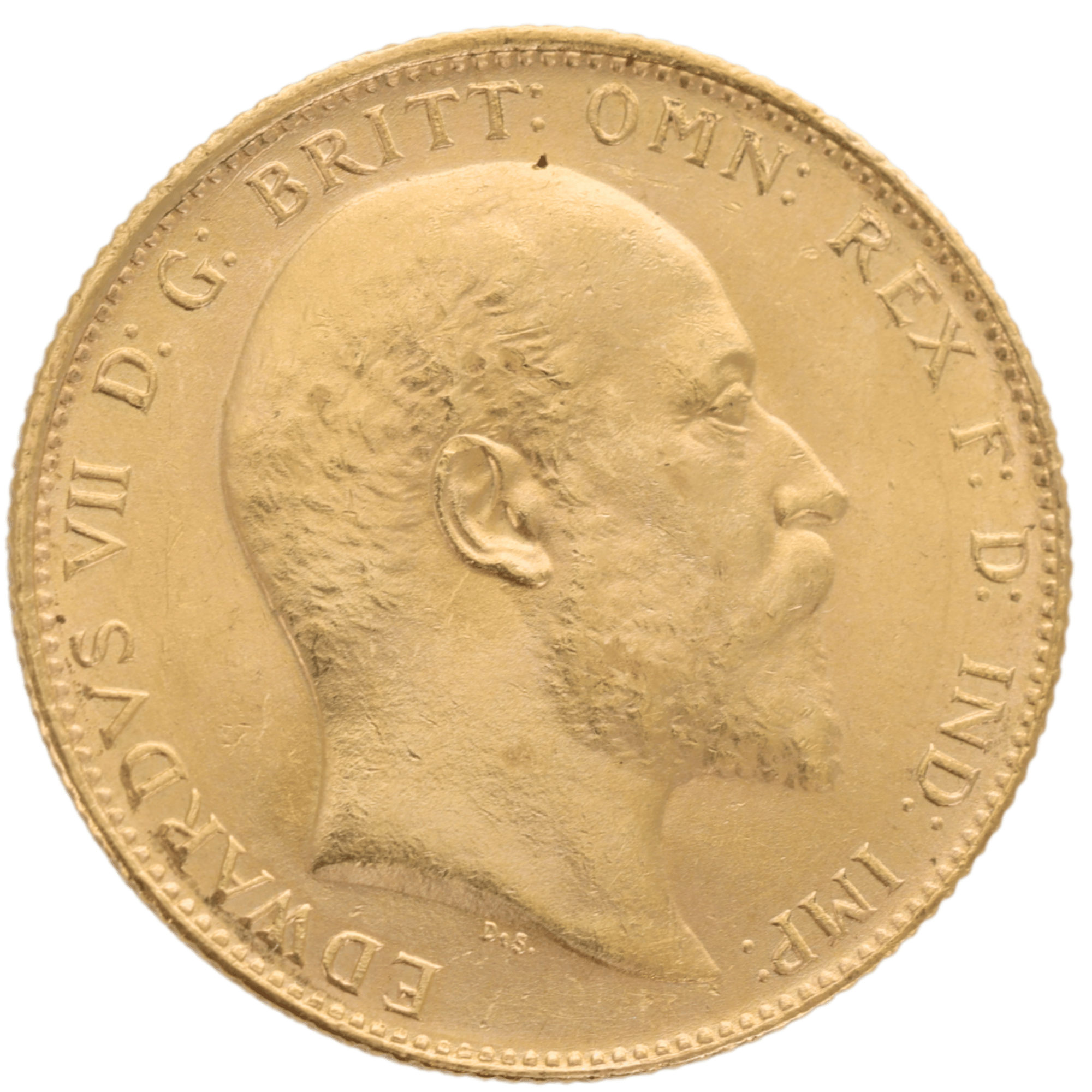 1909S Edward VII Sovereign Uncirculated